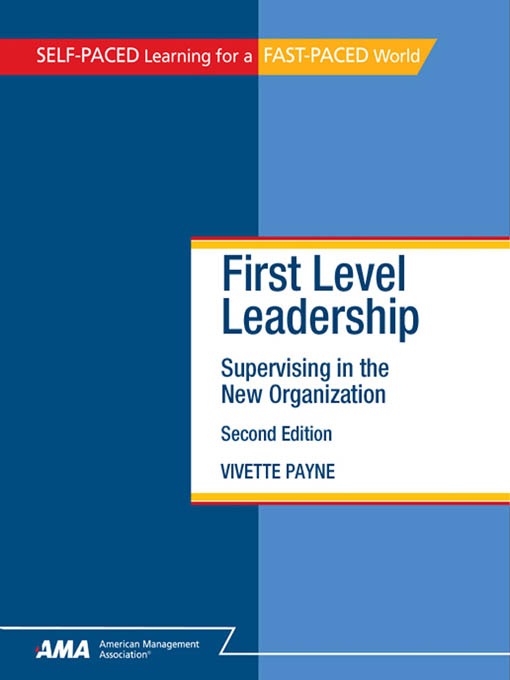 Cover image for First Level Leadership